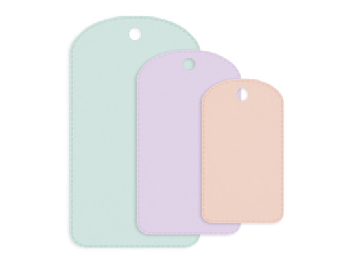 Set of cutting dies - DpCraft - Tags, 3 pcs.