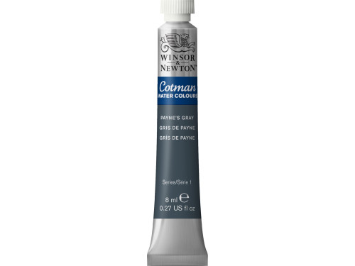 Farba akwarelowa Cotman - Winsor & Newton - Payne's Grey, 8 ml