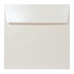 Koperta perłowa Sirio Pearl 125g - 17 x 17 cm, Oyster Shell, kremowa
