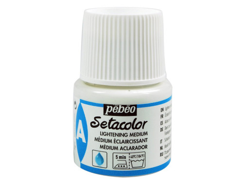 Medium rozjaśniające do farb Setacolor - Pébéo - 45 ml