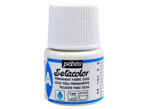 Setacolor permanent fabric glue - Pébéo - 45 ml