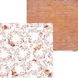 Scrapbooking paper 30,5 x 30,5 cm - Piątek Trzynastego - Hello Autumn 06