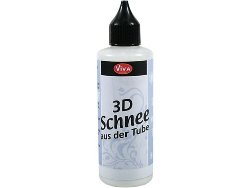 Śnieg w tubie 3D 82 ml biały Viva Decor