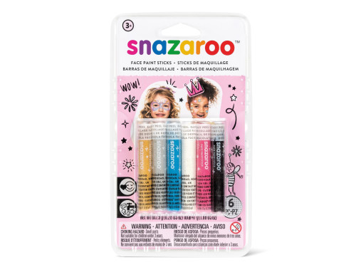 Face paint sticks set - Snazaroo - Fantasy, 6 pcs.