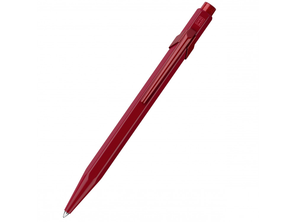 Długopis 849 Claim Your Style z etui - Caran d'Ache - Garnet Red