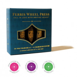 Zestaw atramentów Ink Charger - Ferris Wheel Press - The Sugar Beach Collection, 3 x 5 ml