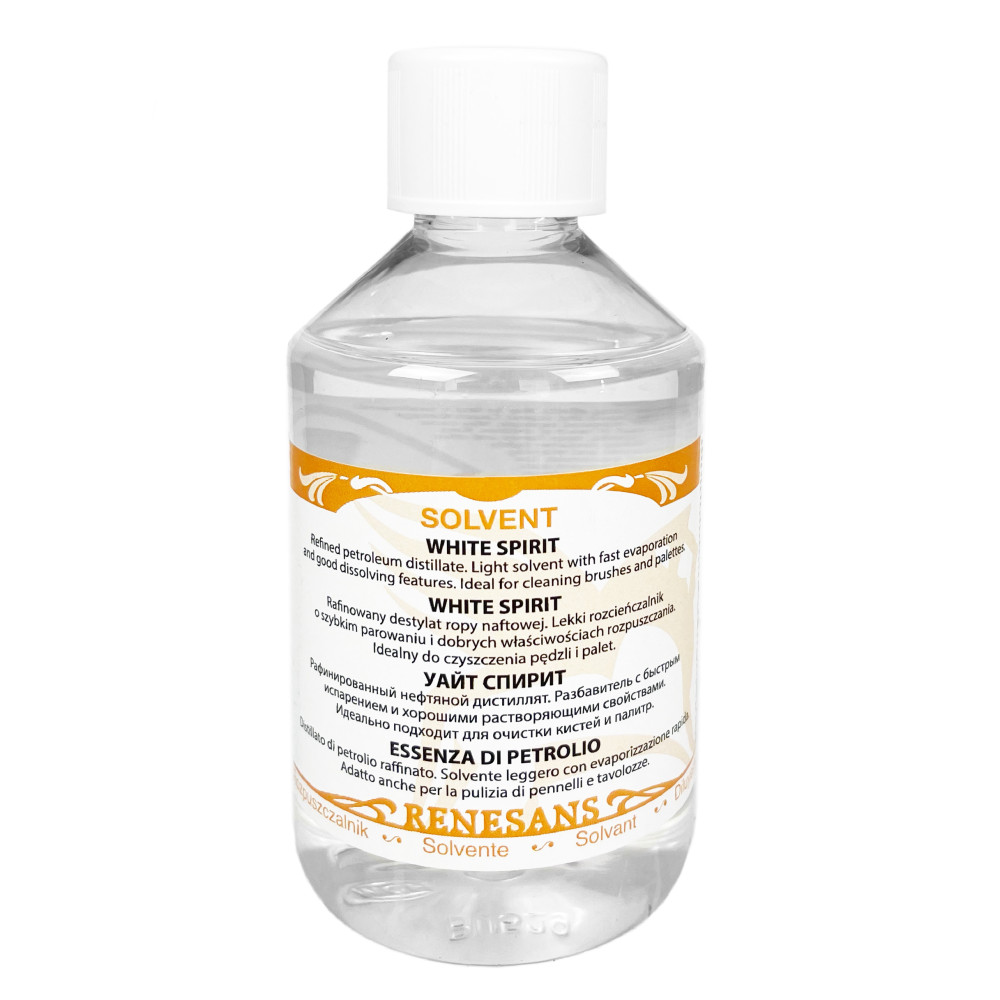 Rozpuszczalnik White Spirit do farb olejnych - Renesans - 250 ml