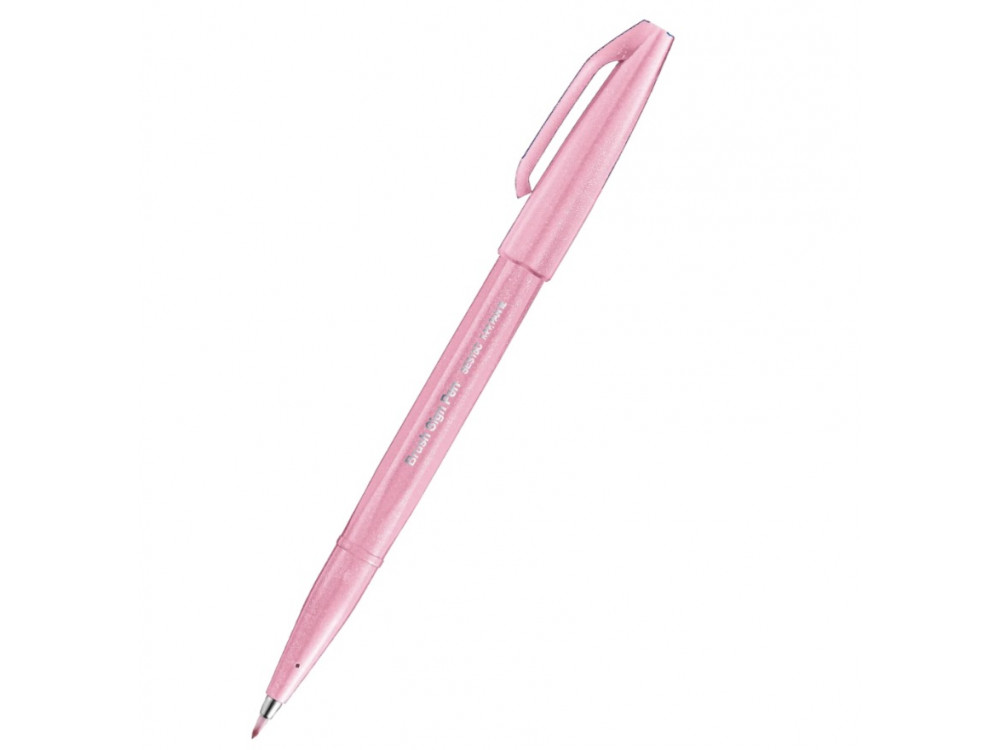 Pisak pędzelkowy Brush Sign Pen - Pentel - pudrowy róż