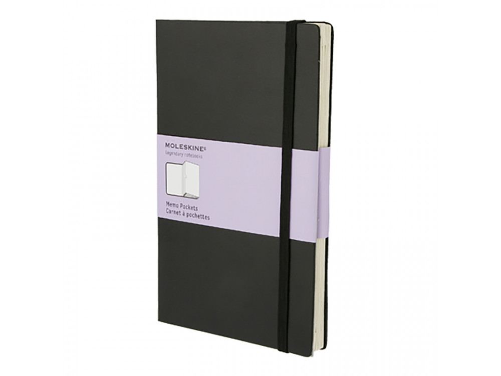Memo Pockets Folder - Moleskine - Black, L
