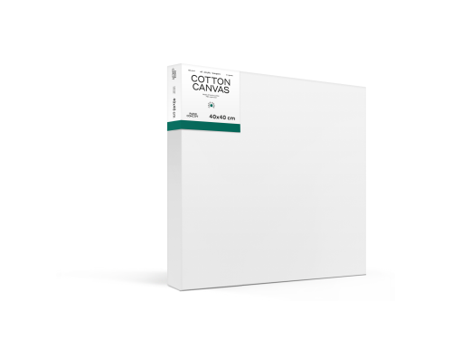 Cotton stretched canvas Deep Edge 3D - PaperConcept - 40 x 40 cm