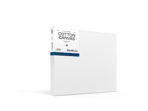 Cotton stretched canvas Classic - PaperConcept - 30 x 30 cm