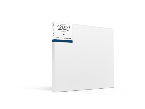 Cotton stretched canvas Classic - PaperConcept - 40 x 40 cm