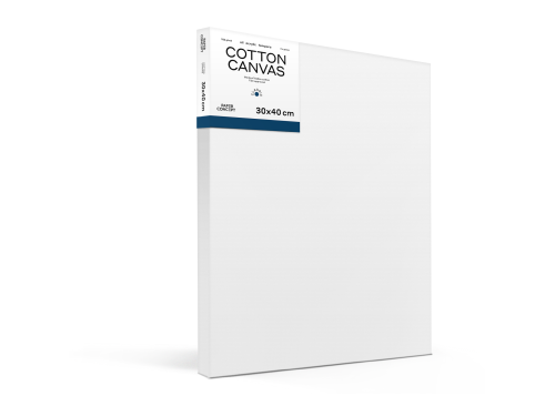 Cotton stretched canvas Classic - PaperConcept - 30 x 40 cm