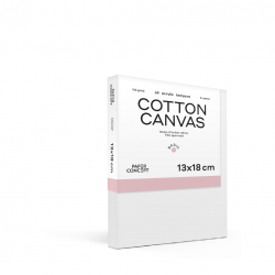 Cotton stretched canvas Basic - PaperConcept - 13 x 18 cm