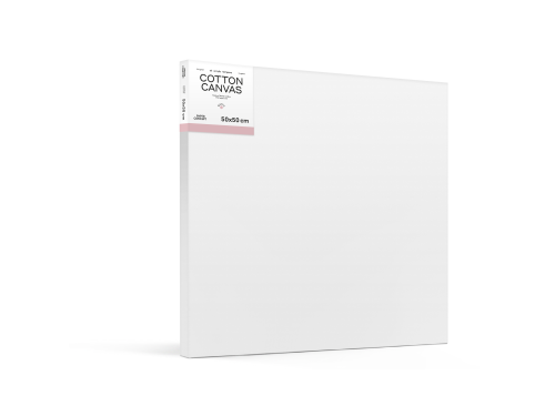Cotton stretched canvas Basic - PaperConcept - 50 x 50 cm