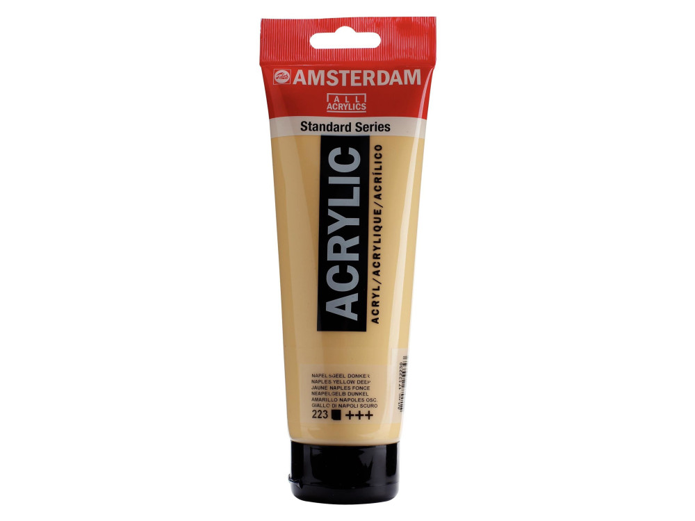 Farba akrylowa - Amsterdam - 223, Naples Yellow Deep, 250 ml