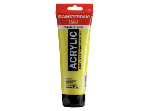 Acrylic paint - Amsterdam - 243, Greenish Yellow, 250 ml