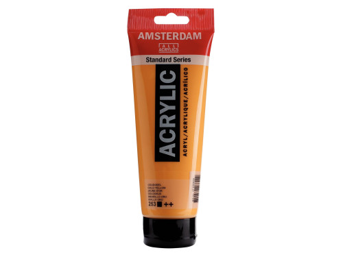 Acrylic paint - Amsterdam - 253, Gold Yellow, 250 ml