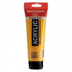 Acrylic paint in tube - Amsterdam - 269, Azo Yellow Medium, 250 ml