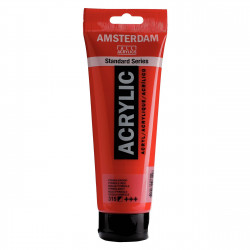 Acrylic paint - Amsterdam - 315, Pyrrole Red, 250 ml