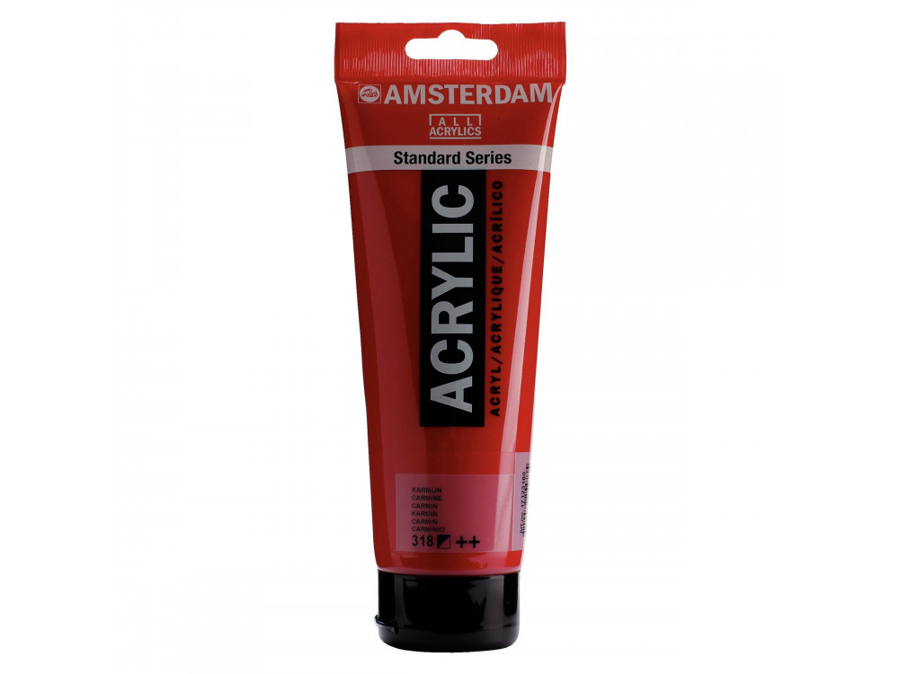 Farba akrylowa - Amsterdam - 318, Carmine, 250 ml