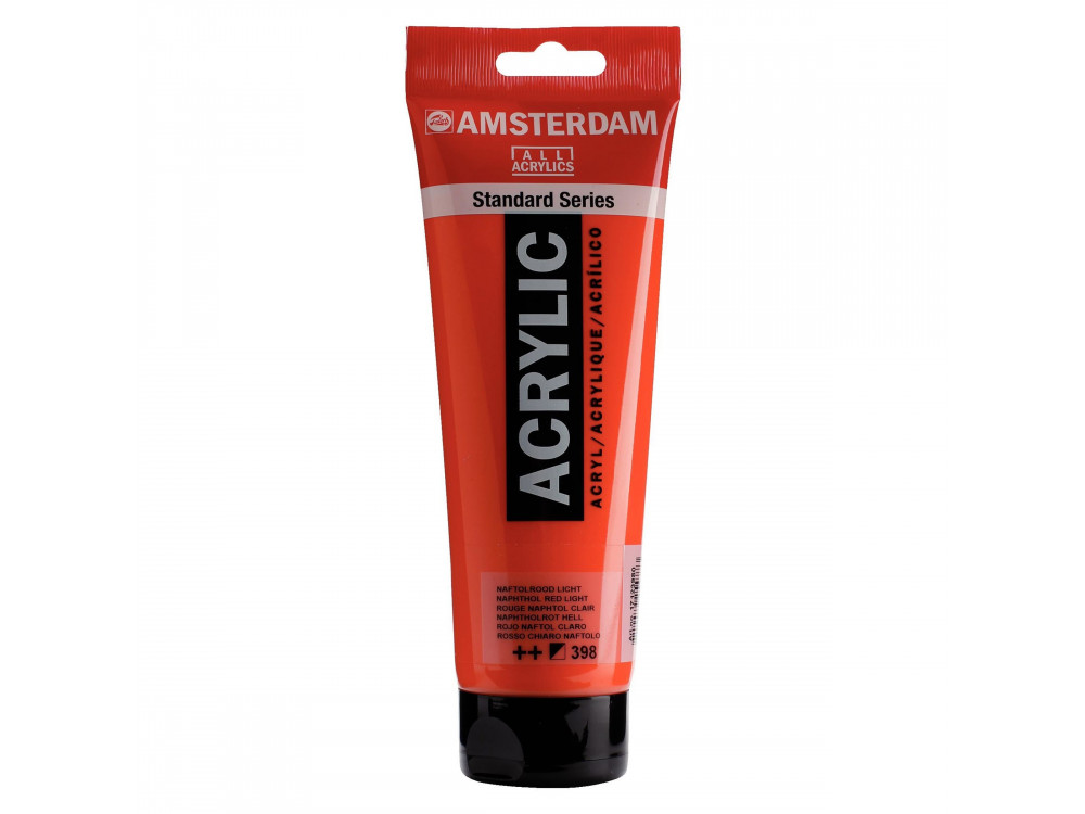 Acrylic paint in tube - Amsterdam - 398, Naphthol Red Light, 250 ml