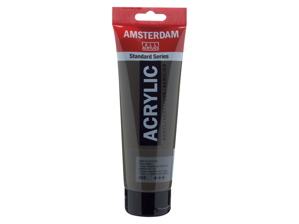 Farba akrylowa - Amsterdam - 408, Raw Umber, 250 ml