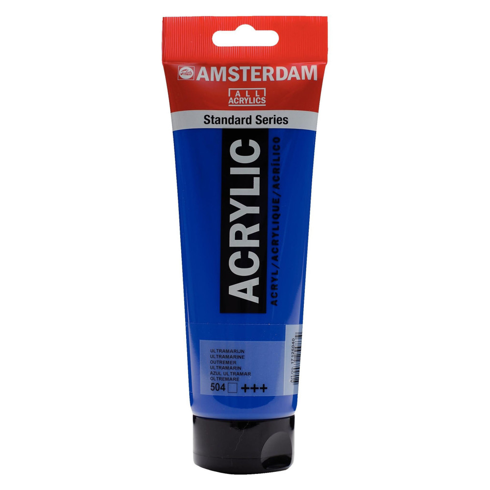 Acrylic paint - Amsterdam - 504, Ultramarine, 250 ml