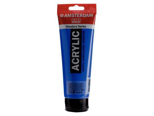 Acrylic paint - Amsterdam - 512, Cobalt Blue (Ultramarine), 250 ml