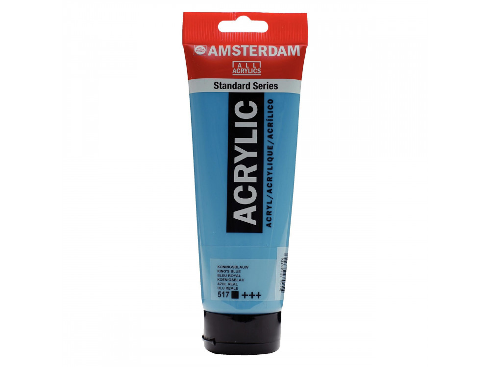 Acrylic paint in tube - Amsterdam - 517, King's Blue, 250 ml