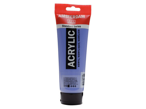 Acrylic paint - Amsterdam - 519, Ultramarine Violet Light, 250 ml