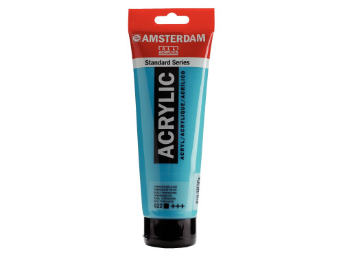 Farba akrylowa - Amsterdam - 522, Turquoise Blue, 250 ml