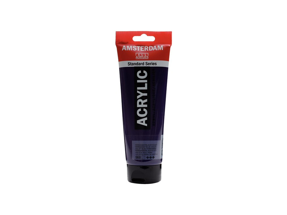 Acrylic paint in tube - Amsterdam - 568, Permanent Blue Violet, 250 ml