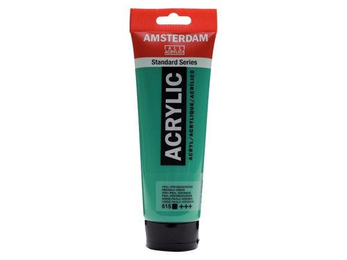 Acrylic paint - Amsterdam - 615, Emerald Green, 250 ml