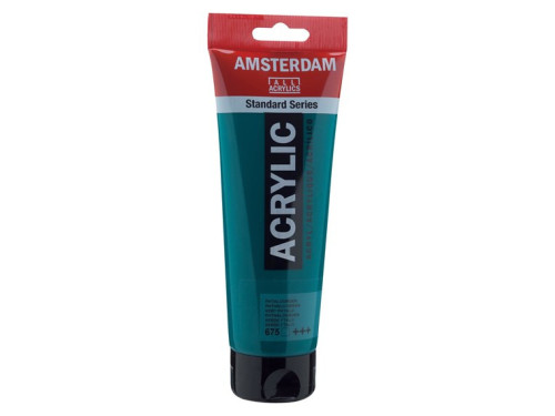 Farba akrylowa - Amsterdam - 675, Phthalo Green, 250 ml
