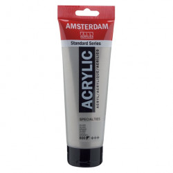 Acrylic paint in tube - Amsterdam - 800, Silver, 250 ml