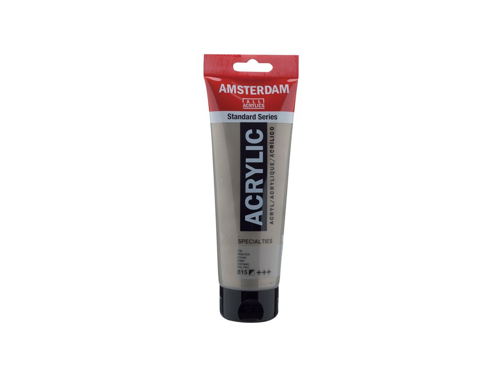 Acrylic paint in tube - Amsterdam - 815, Pewter, 250 ml