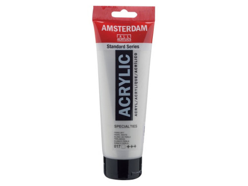 Farba akrylowa - Amsterdam - 817, Pearl White, 250 ml