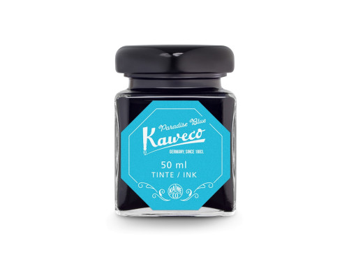 Atrament w butelce - Kaweco - Paradise Blue, 50 ml