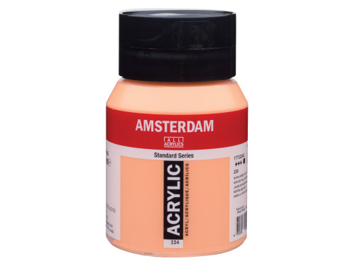 Acrylic paint in jar - Amsterdam - 224, Naples Yellow Red, 500 ml