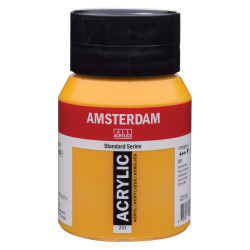 Acrylic paint in jar - Amsterdam - 231, Gold Ochre, 500 ml