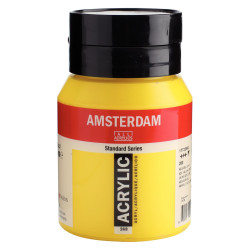 Acrylic paint in jar - Amsterdam - 268, Azo Yellow Light, 500 ml