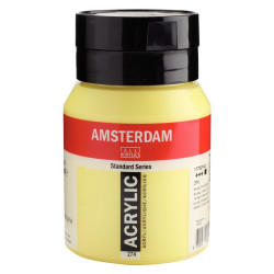 Acrylic paint in jar - Amsterdam - 274, Nickel Titanium Yellow, 500 ml