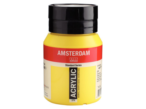 Farba akrylowa - Amsterdam - 275, Primary Yellow, 500 ml