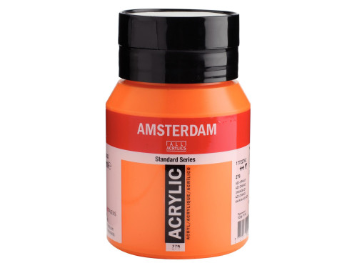 Farba akrylowa - Amsterdam - 276, Azo Orange, 500 ml