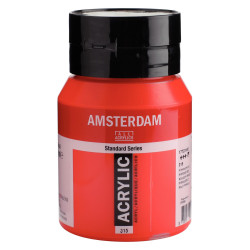Acrylic paint in jar - Amsterdam - 315, Pyrrole Red, 500 ml