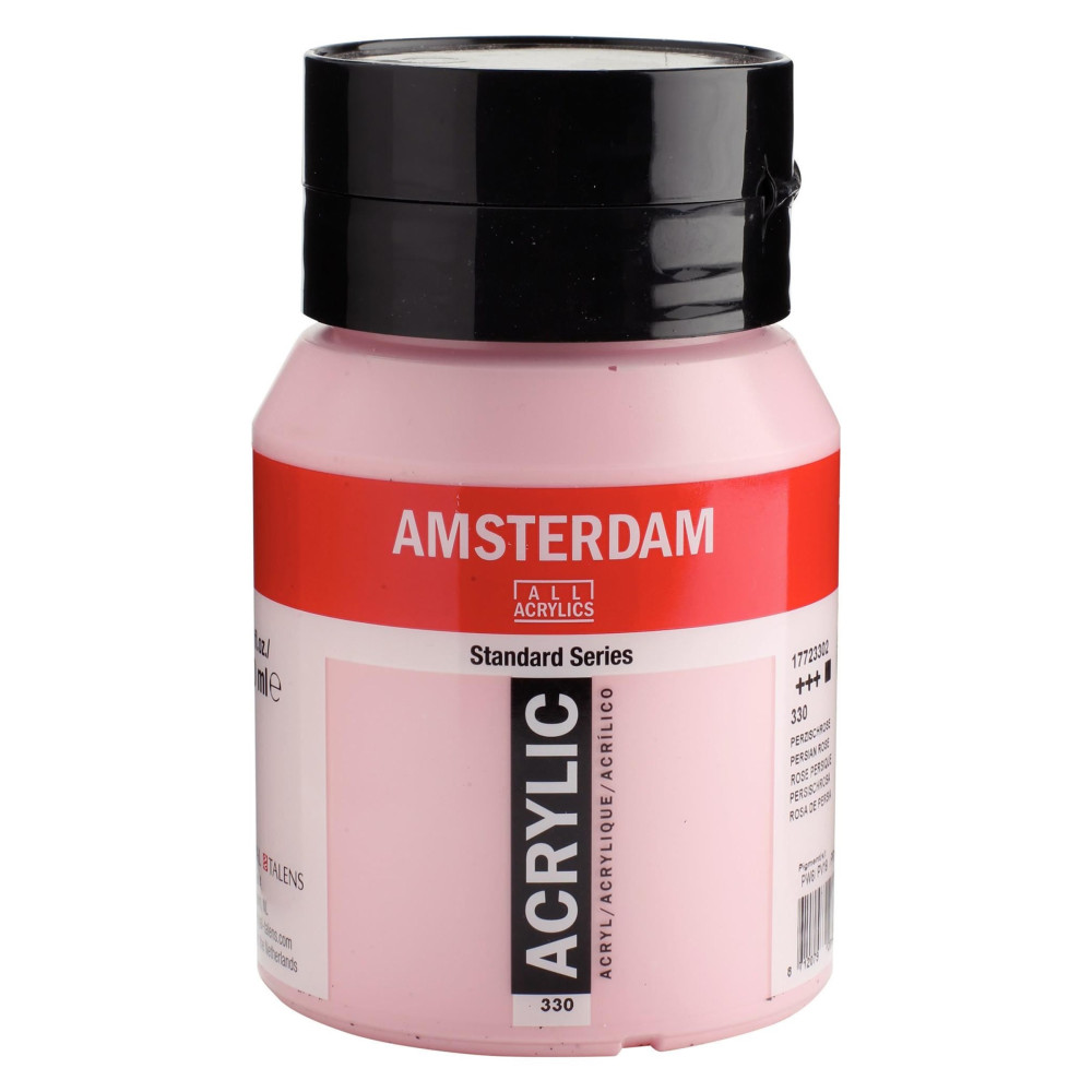 Farba akrylowa - Amsterdam - 330, Persian Rose, 500 ml