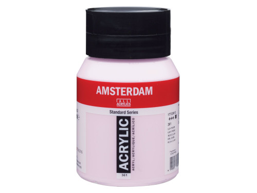 Acrylic paint in jar - Amsterdam - 361, Light Rose, 500 ml