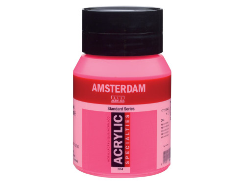 Farba akrylowa - Amsterdam - 384, Reflex Rose, 500 ml