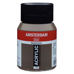 Acrylic paint in jar - Amsterdam - 408, Raw Umber, 500 ml